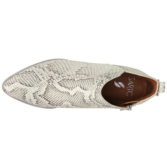 NWOB!! FRANCO SARTO Sloan Snake Western Bootie Sz 6M - Picture 4 of 5